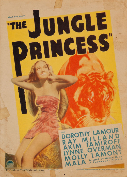 The Jungle Princess - Movie Poster