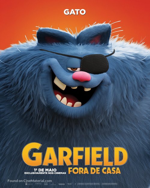 The Garfield Movie - Brazilian Movie Poster