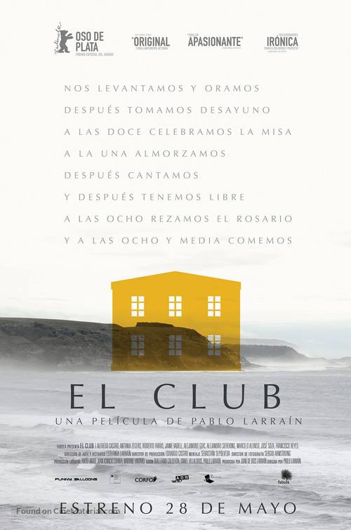 El Club - Chilean Movie Poster