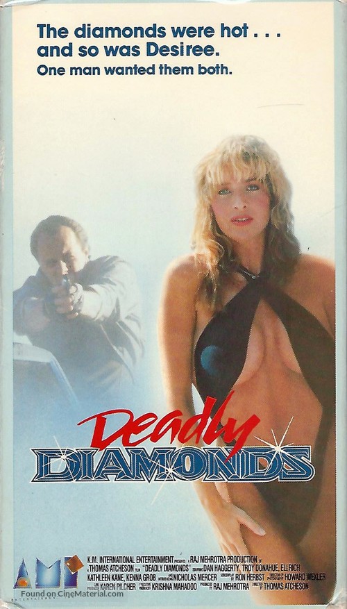 Deadly Diamonds - VHS movie cover