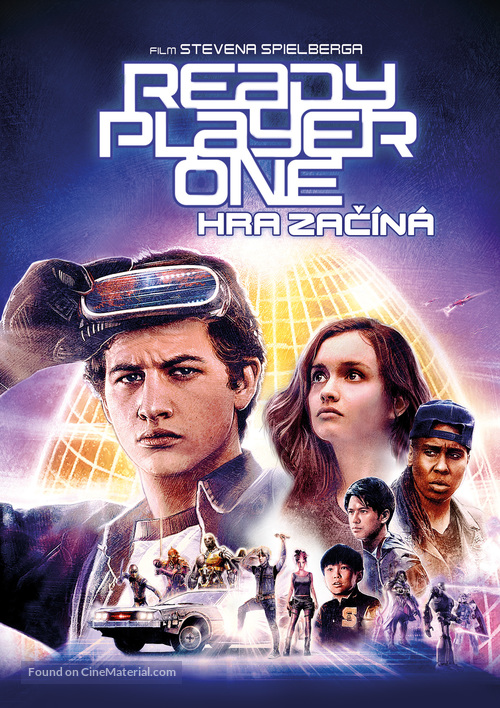 Ready Player One - Czech DVD movie cover