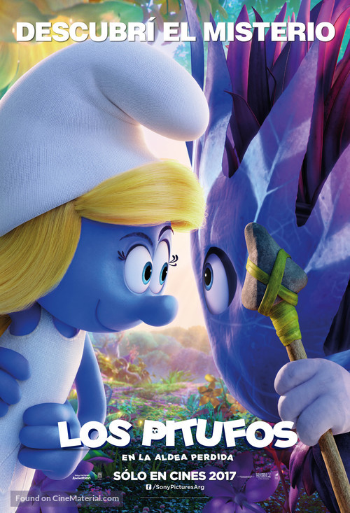 Smurfs: The Lost Village - Argentinian Movie Poster