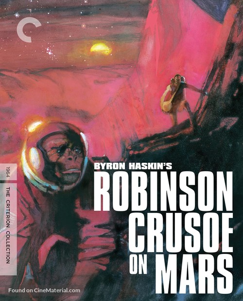 Robinson Crusoe on Mars - Blu-Ray movie cover