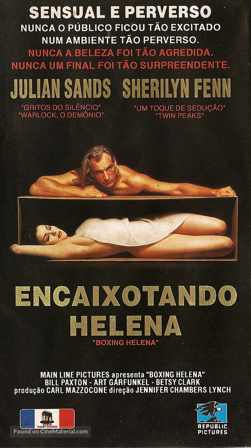 Boxing Helena - Brazilian VHS movie cover