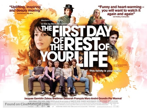 Le premier jour du reste de ta vie - British Movie Poster
