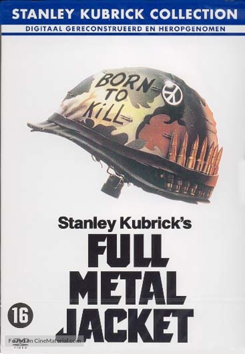 Full Metal Jacket - Dutch DVD movie cover