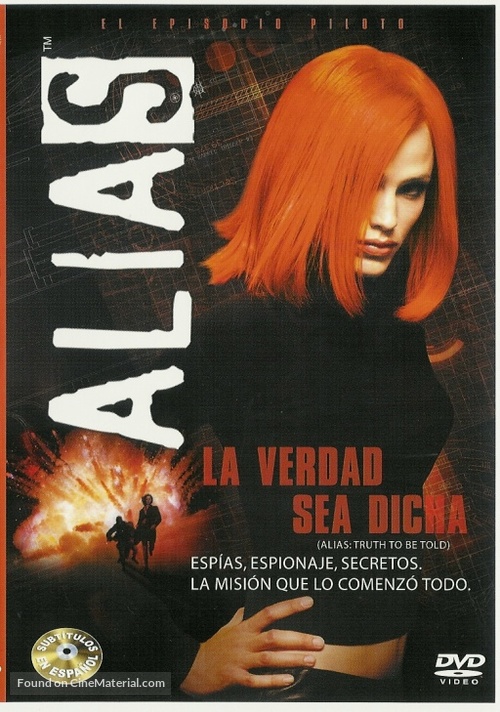 &quot;Alias&quot; - Spanish DVD movie cover