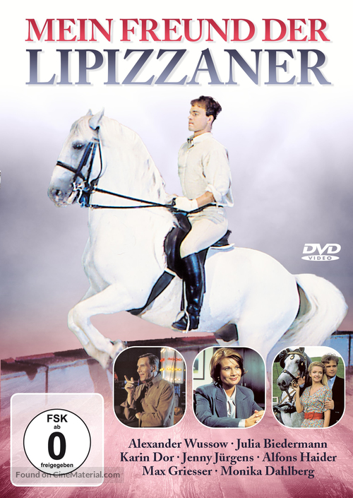 Mein Freund, der Lipizzaner - German DVD movie cover