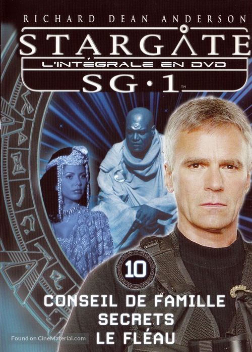 &quot;Stargate SG-1&quot; - French DVD movie cover