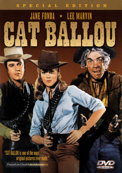 Cat Ballou - DVD movie cover