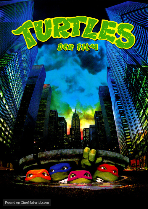 Teenage Mutant Ninja Turtles - German DVD movie cover