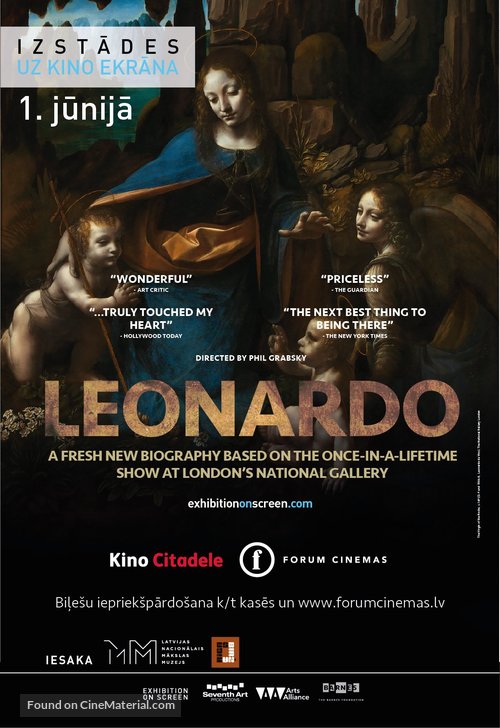 Leonardo Live - Latvian Movie Poster