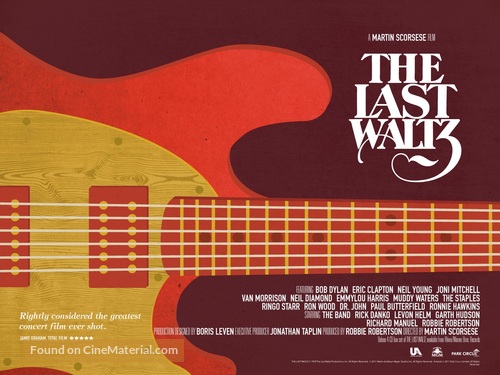 The Last Waltz - British Movie Poster
