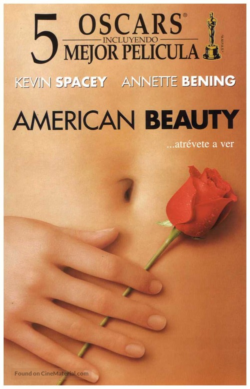 American Beauty - Spanish VHS movie cover