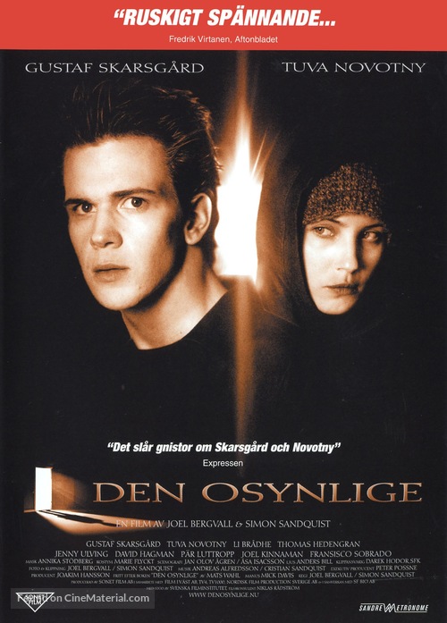 Den osynlige - Swedish DVD movie cover