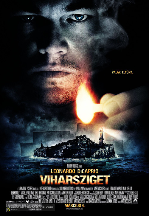 Shutter Island - Hungarian Movie Poster