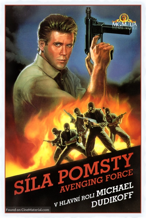 Avenging Force - Czech Movie Cover