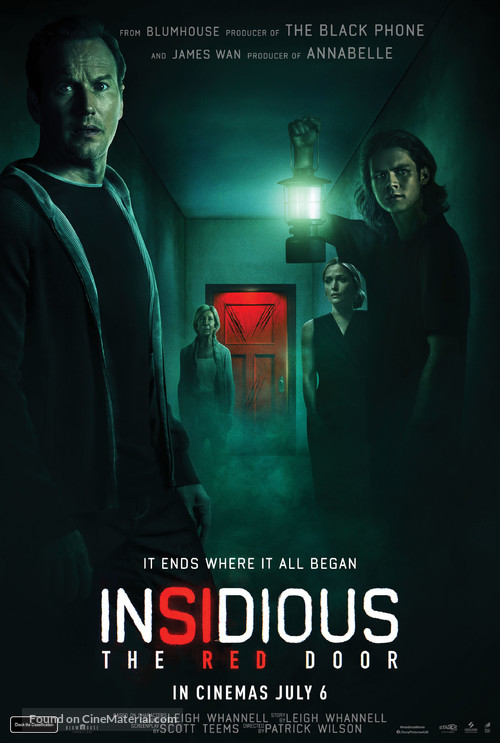 Insidious: The Red Door - Australian Movie Poster