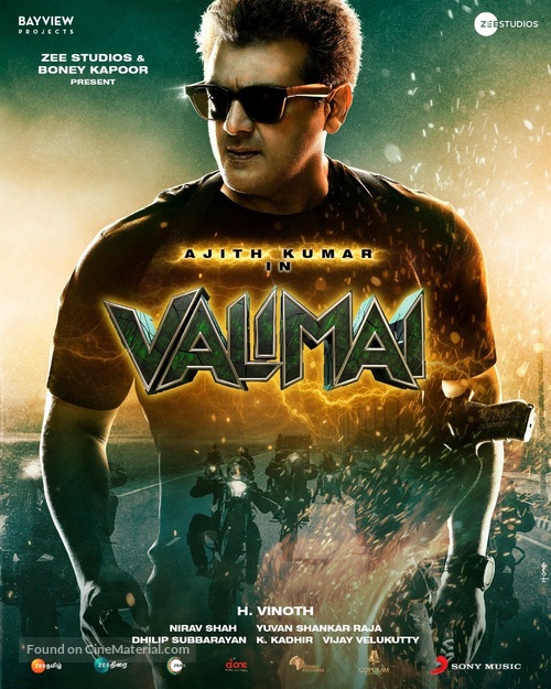 Valimai - Indian Movie Poster
