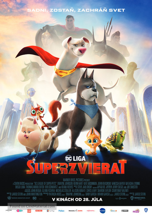 DC League of Super-Pets - Slovak Movie Poster