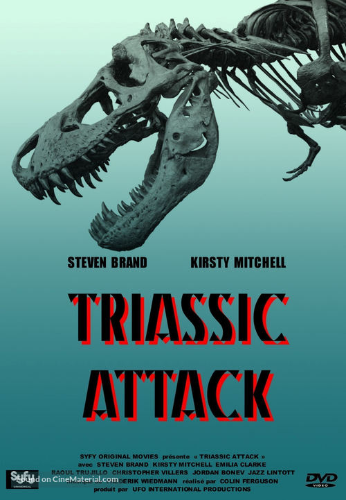 Triassic Attack - Finnish DVD movie cover