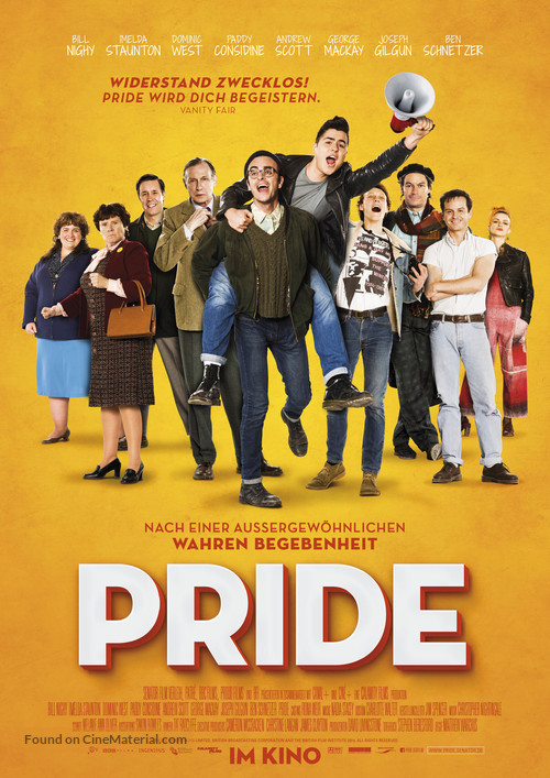 Pride - German Movie Poster