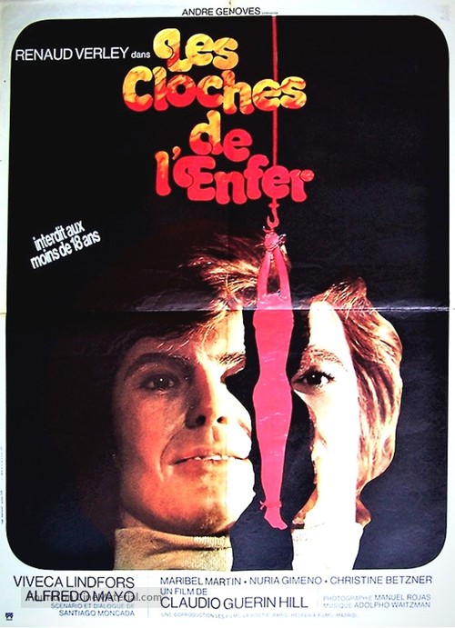 La campana del infierno - French Movie Poster