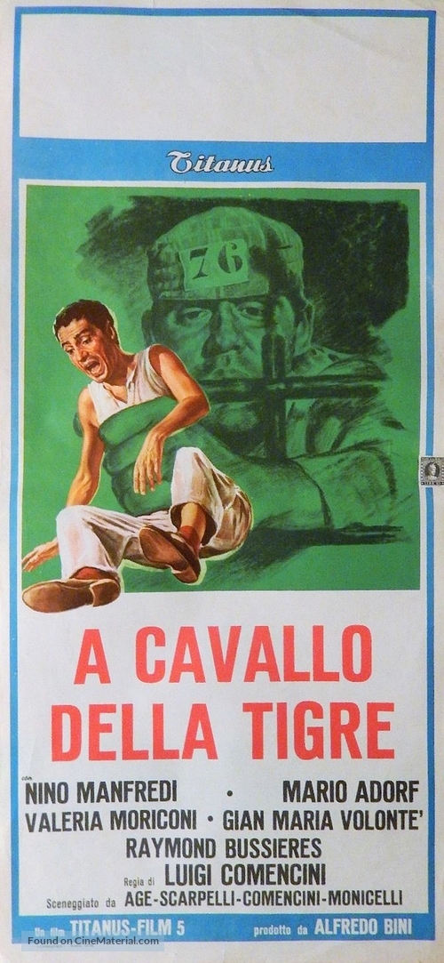 A cavallo della tigre - Italian Movie Poster