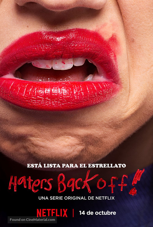 &quot;Haters Back Off&quot; - Spanish Movie Poster
