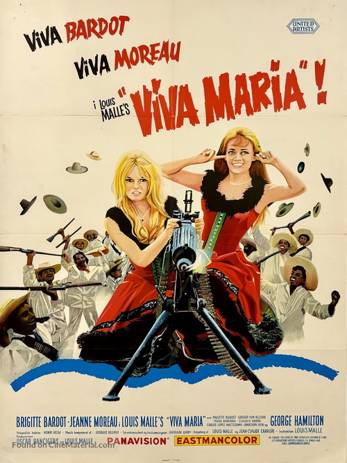 Viva Mar&iacute;a! - Danish Movie Poster