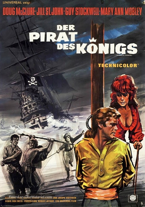 The King&#039;s Pirate - German Movie Poster