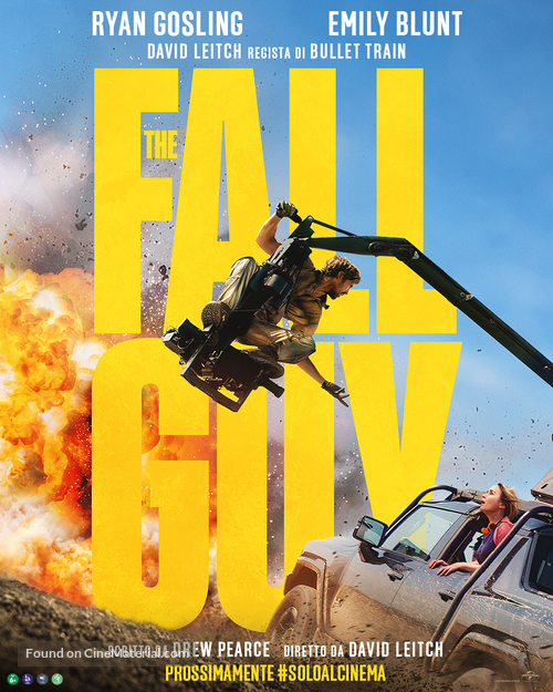 The Fall Guy - Italian Movie Poster