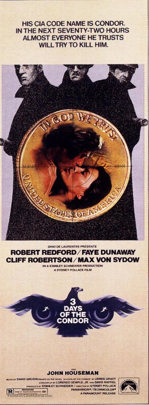 Three Days of the Condor - Movie Poster