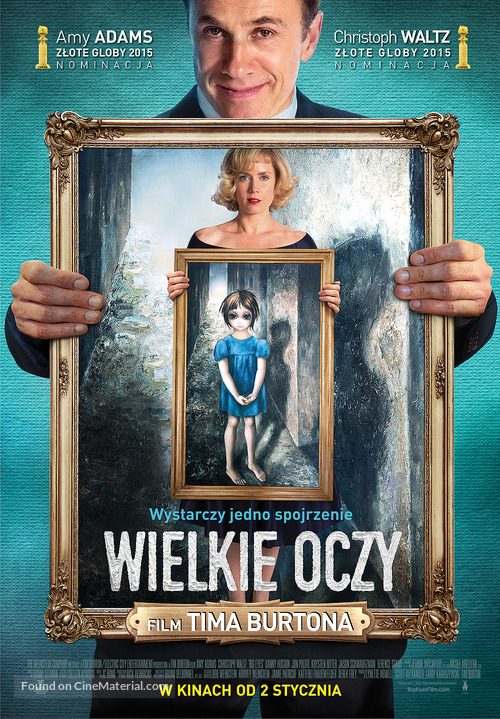 Big Eyes - Polish Movie Poster