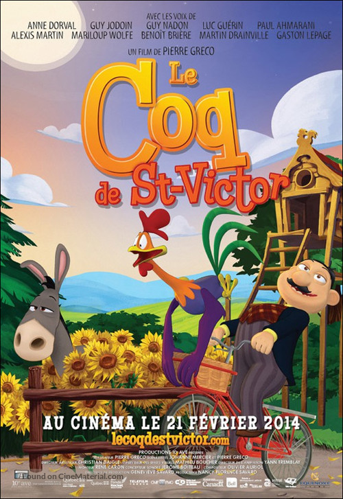 Le Coq de St-Victor - Canadian Movie Poster