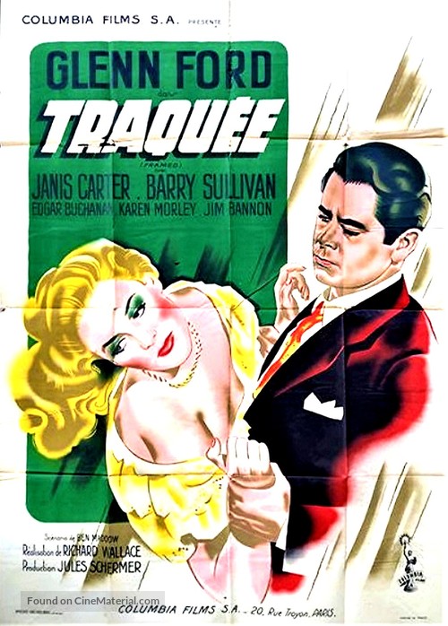Framed - French Movie Poster