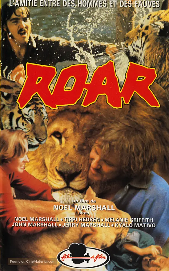 Roar 1981 French Movie Cover