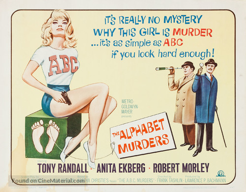 The Alphabet Murders - Movie Poster