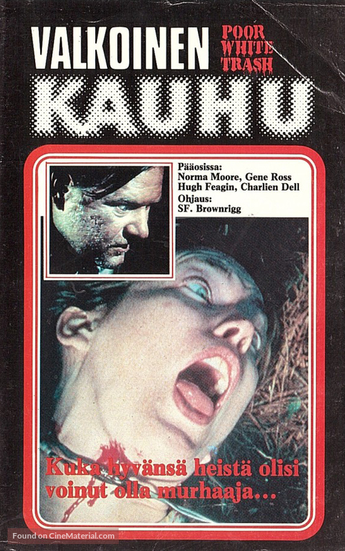 Scum of the Earth - Finnish VHS movie cover