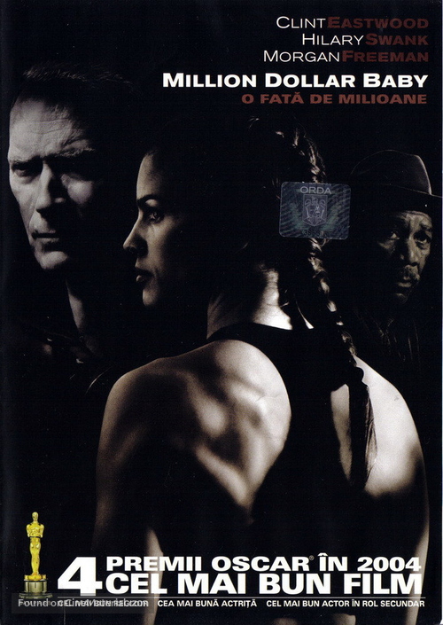 Million Dollar Baby - Romanian DVD movie cover