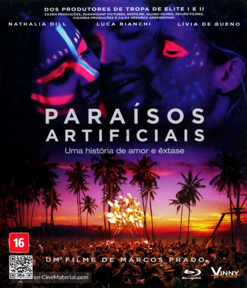 Para&iacute;sos Artificiais - Brazilian DVD movie cover