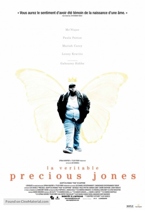 Precious: Based on the Novel Push by Sapphire - Canadian Movie Poster