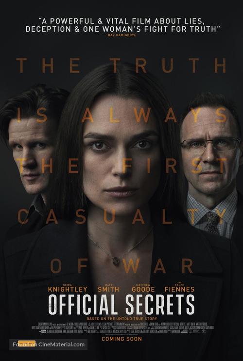 Official Secrets - Australian Movie Poster