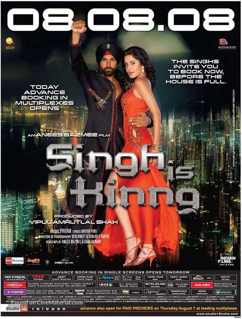 Singh Is Kinng - Indian Movie Poster