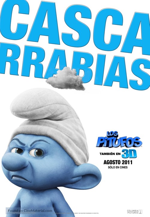 The Smurfs - Mexican Movie Poster