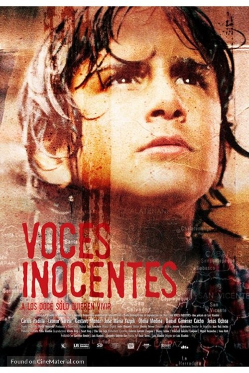 Innocent Voices - Spanish Movie Poster