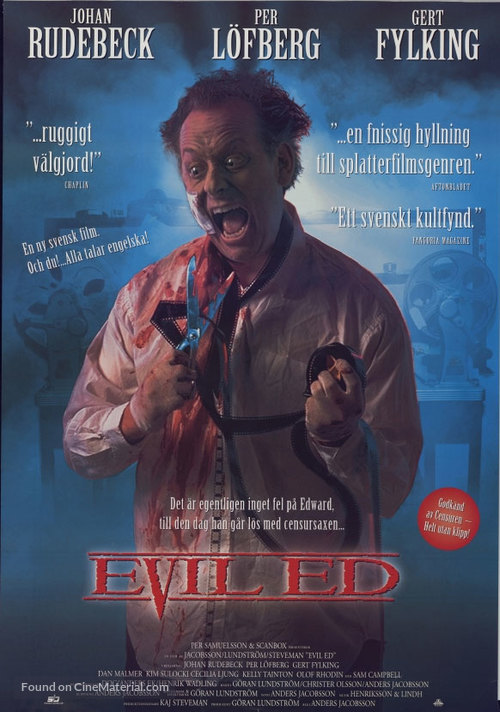 Evil Ed - Swedish Movie Poster