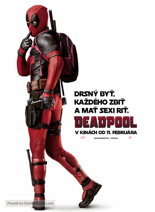 Deadpool - Slovak Movie Poster