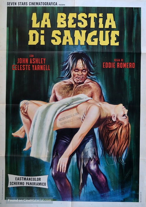 Beast Of Blood 1970 Italian Movie Poster