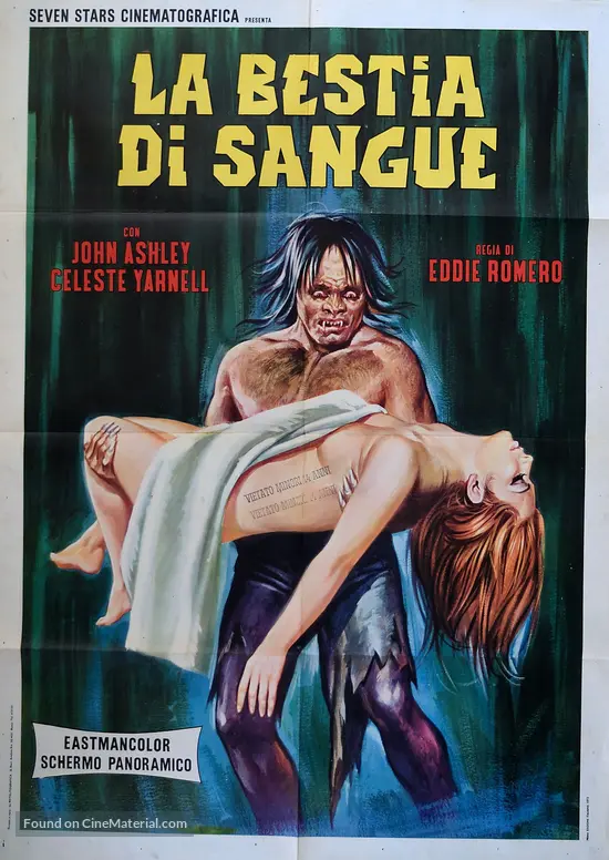 Beast Of Blood 1970 Italian Movie Poster Beast Of Blood 1970 Italian Movie Poster